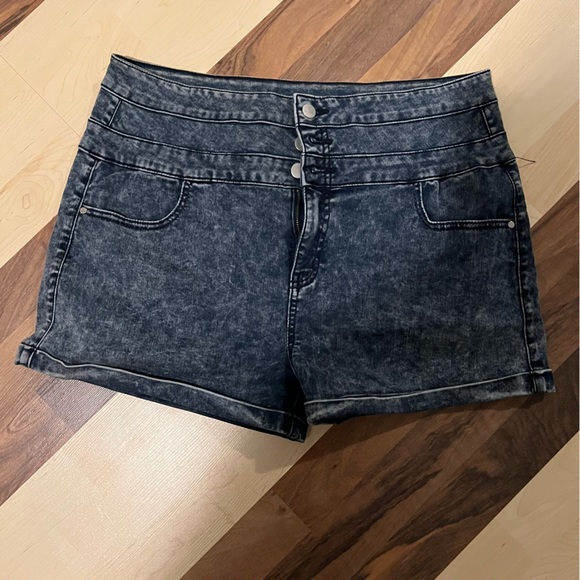 Tinsel Town High Waisted Shorts - Picture 1 of 4